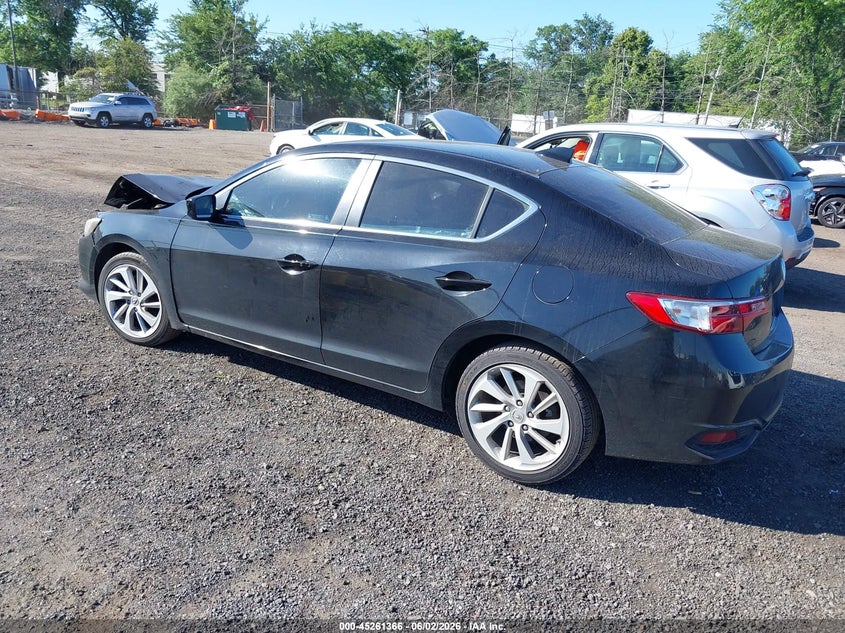 2017 Acura Ilx VIN 19UDE2F36HA007073 IAAI salvage auction — FRONT END, Wait Title, sold $2,500 on 2026-09-09 (photo 3)