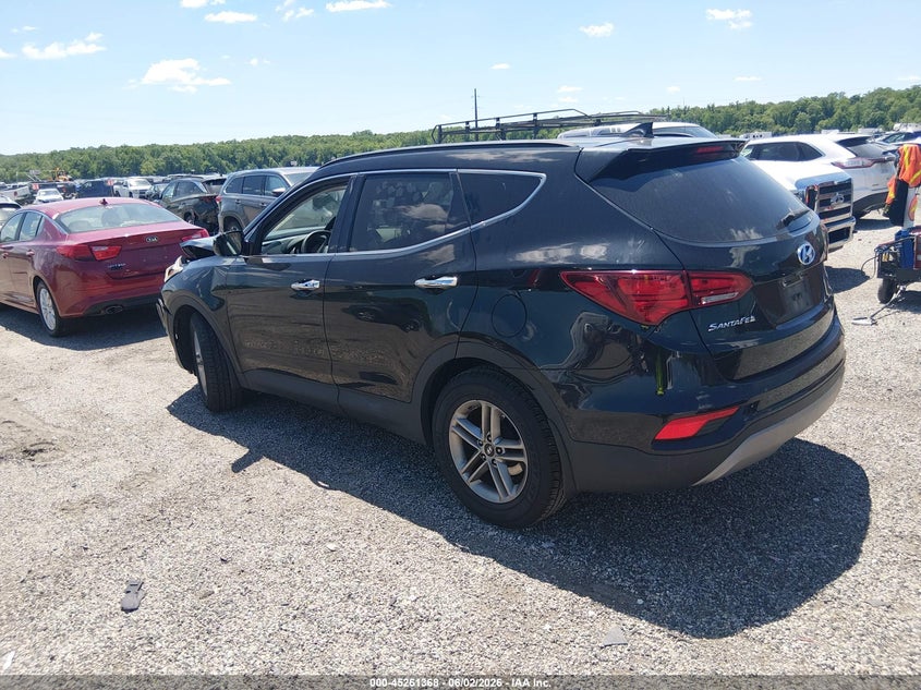 2018 Hyundai Santa fe VIN 5XYZU3LB0JG511584 IAAI salvage auction — FRONT END, Salvage - Greater Than 75% (Maryland), sold $1,850 on 2026-08-31 (photo 3)