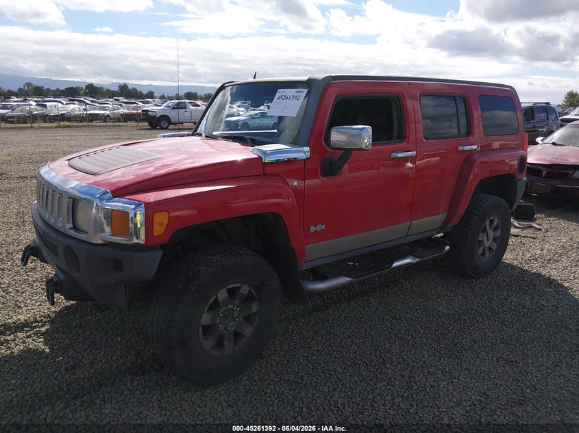 2007 Hummer H3 VIN 5GTDN13E678147685 IAAI salvage auction — UNKNOWN, Salvage (Texas), sold $500 on 2026-07-29 (photo 2)
