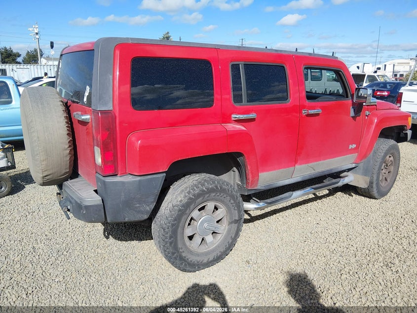 2007 Hummer H3 VIN 5GTDN13E678147685 IAAI salvage auction — UNKNOWN, Salvage (Texas), sold $500 on 2026-07-29 (photo 4)