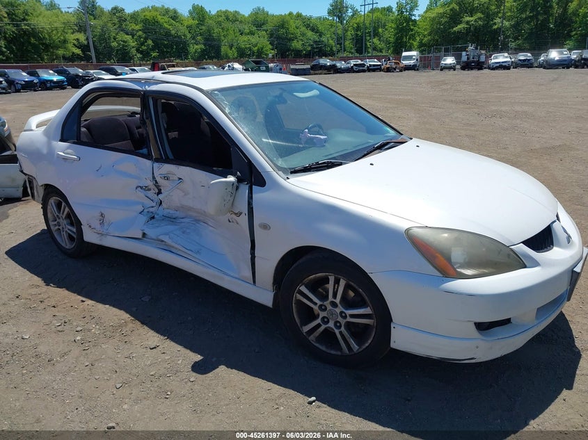 2004 Mitsubishi Lancer VIN JA3AJ66F24U016617 IAAI salvage auction — RIGHT SIDE, Salvage (Idaho), sold $400 on 2026-07-08 (photo 6)