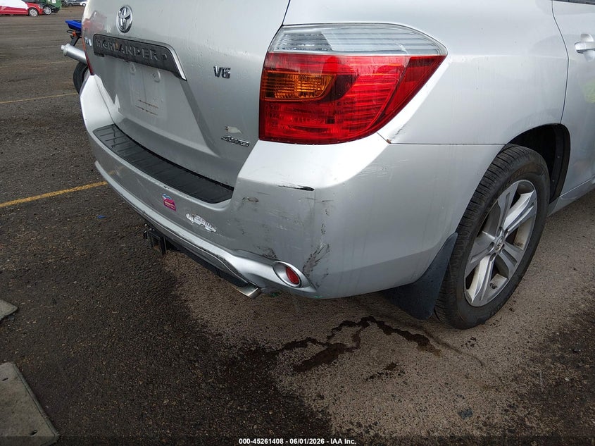 2008 Toyota Highlander VIN JTEES43A782052717 IAAI salvage auction — FRONT END, Salvage (Colorado), sold $1,700 on 2026-07-28 (photo 6)