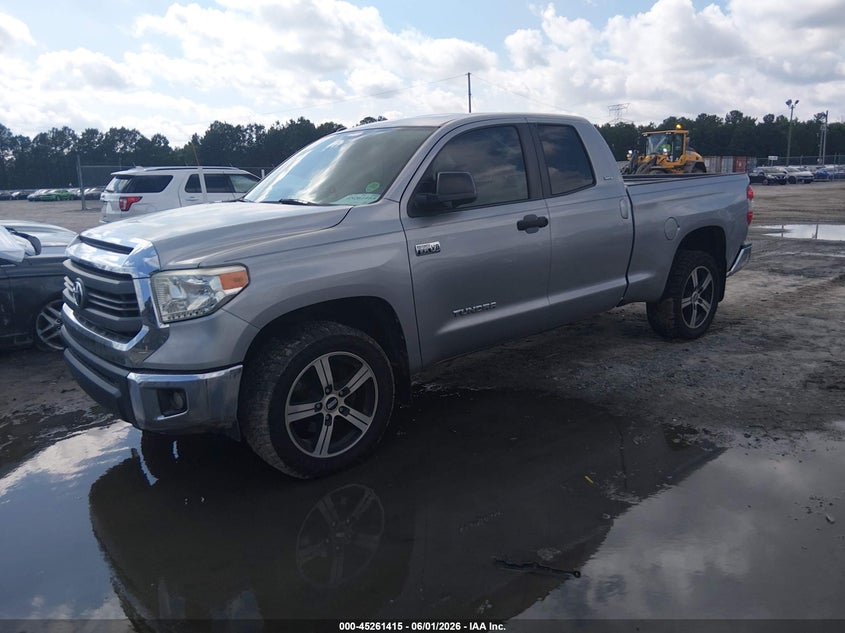 2014 Toyota Tundra VIN 5TFRY5F18EX169615 IAAI salvage auction — REAR END, Salvage Title, sold $7,250 on 2026-07-24 (photo 2)