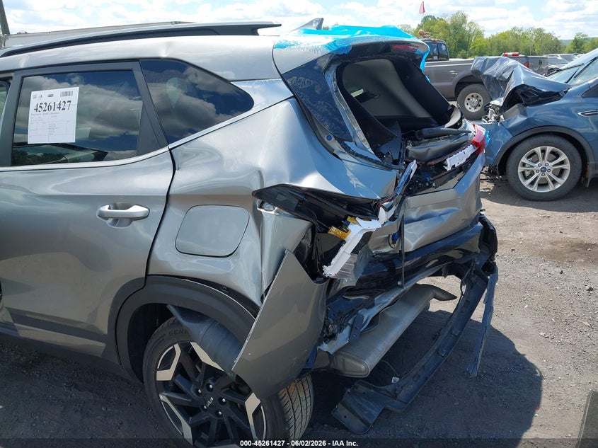 2024 Kia Seltos VIN KNDETCA74R7498492 IAAI salvage auction — REAR END, Salvage (Pennsylvania), sold $4,700 on 2026-07-28 (photo 6)