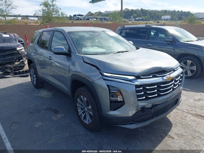 2026 Chevrolet Equinox VIN 3GNAXHEG7TL146902 IAAI salvage auction — FRONT END, Salvage Title, sold $6,500 on 2026-07-23 (photo 1)