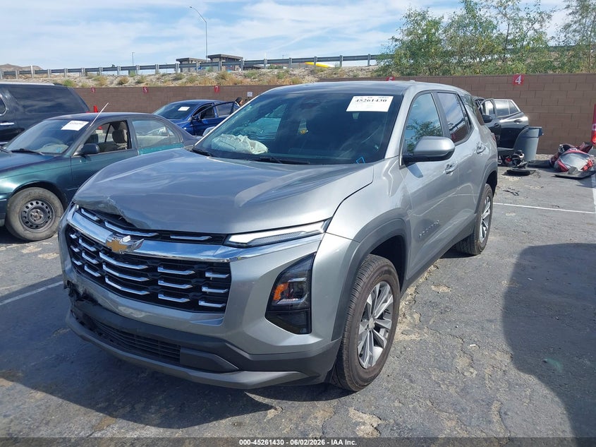 2026 Chevrolet Equinox VIN 3GNAXHEG7TL146902 IAAI salvage auction — FRONT END, Salvage Title, sold $6,500 on 2026-07-23 (photo 2)