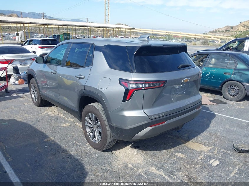 2026 Chevrolet Equinox VIN 3GNAXHEG7TL146902 IAAI salvage auction — FRONT END, Salvage Title, sold $6,500 on 2026-07-23 (photo 3)