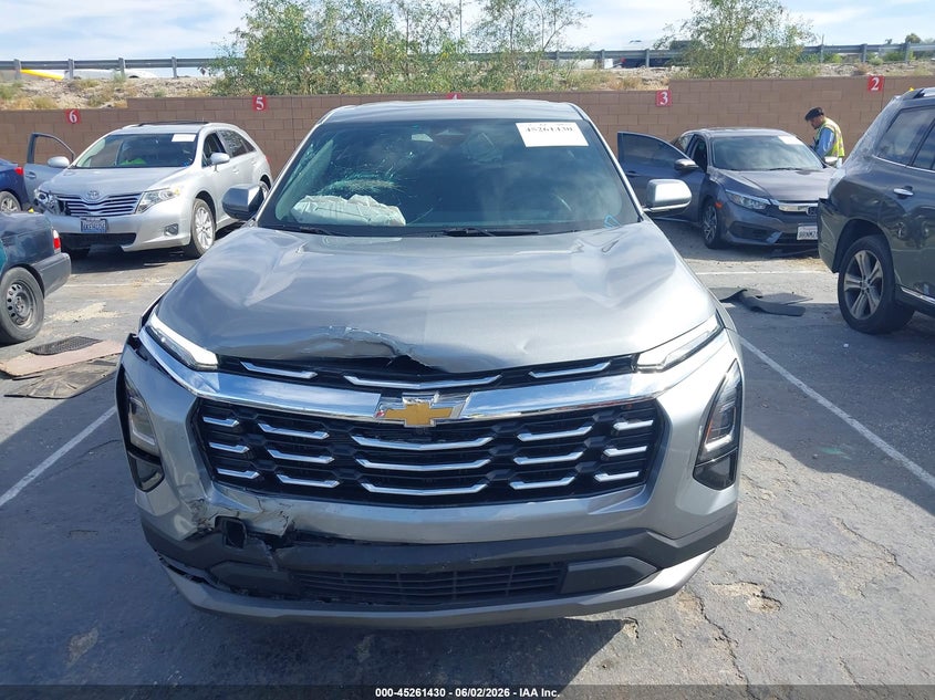 2026 Chevrolet Equinox VIN 3GNAXHEG7TL146902 IAAI salvage auction — FRONT END, Salvage Title, sold $6,500 on 2026-07-23 (photo 6)