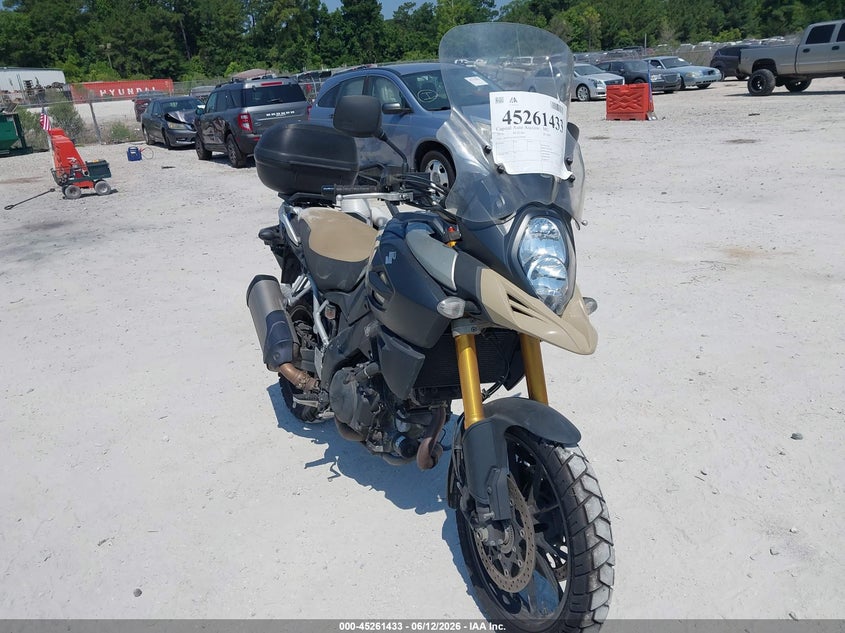 2014 Suzuki VIN JS1VU51AXE2100742 IAAI salvage auction — NORMAL WEAR, Clear-Dealer Only (North Carolina), sold $2,200 on 2026-07-07 (photo 1)