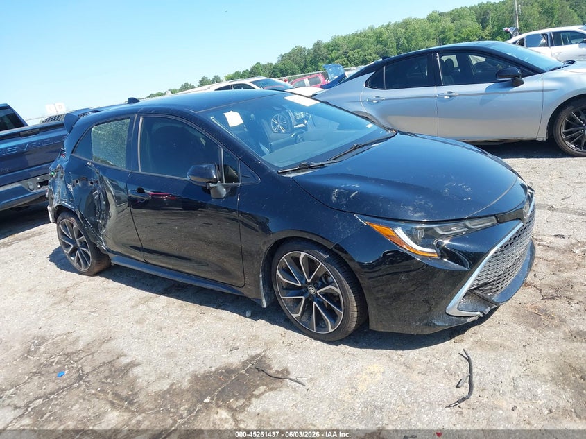 2019 Toyota Corolla VIN JTNK4RBE9K3045557 IAAI salvage auction — FRONT & REAR, Salvage Title, sold $1,950 on 2026-07-15 (photo 1)