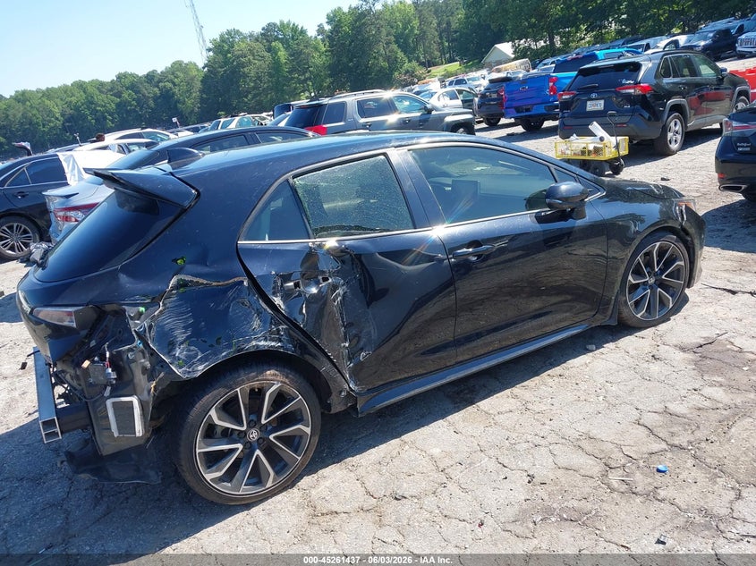 2019 Toyota Corolla VIN JTNK4RBE9K3045557 IAAI salvage auction — FRONT & REAR, Salvage Title, sold $1,950 on 2026-07-15 (photo 4)