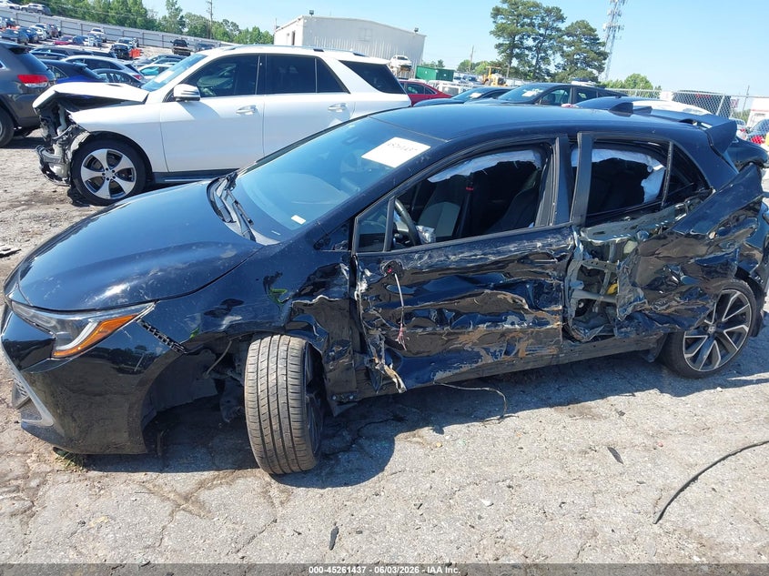 2019 Toyota Corolla VIN JTNK4RBE9K3045557 IAAI salvage auction — FRONT & REAR, Salvage Title, sold $1,950 on 2026-07-15 (photo 6)