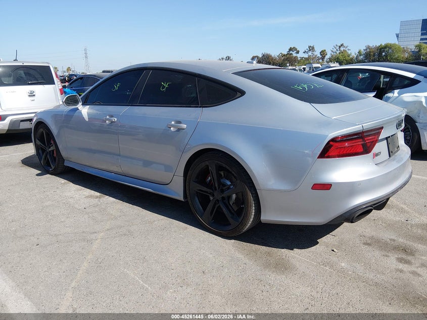 2016 Audi Rs7 VIN WUAW2BFCXGN902849 IAAI salvage auction — REAR END, Wait Title, sold $12,900 on 2026-07-31 (photo 3)