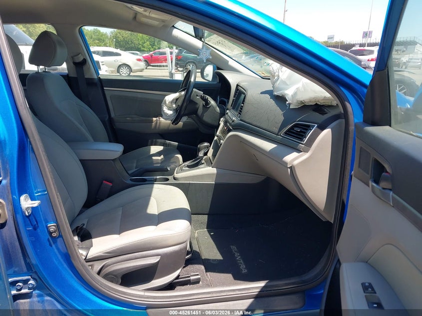 2017 Hyundai Elantra VIN KMHD84LF2HU106483 IAAI salvage auction — FRONT END, Salvage Title, sold $1,025 on 2026-07-20 (photo 5)