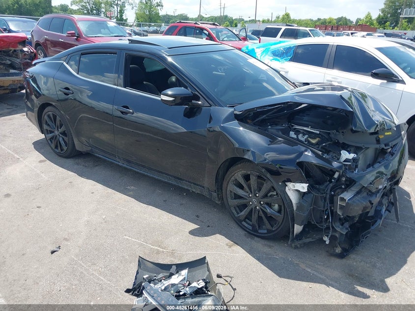 2023 Nissan Maxima VIN 1N4AA6EV3PC501584 IAAI salvage auction — FRONT END, Salvage Title, sold $2,550 on 2026-07-09 (photo 1)