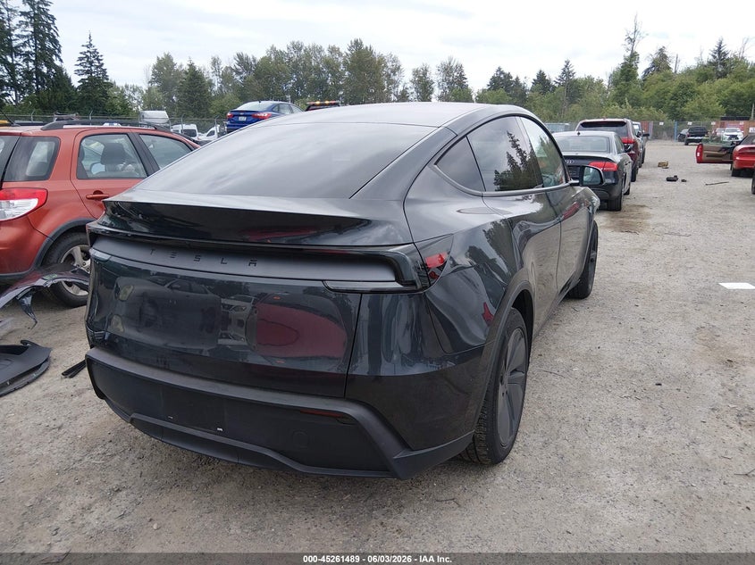 2026 Tesla Model y VIN 7SAYGDED1TF398796 IAAI salvage auction — FRONT END, Salvage Title, sold $18,300 on 2026-08-02 (photo 4)