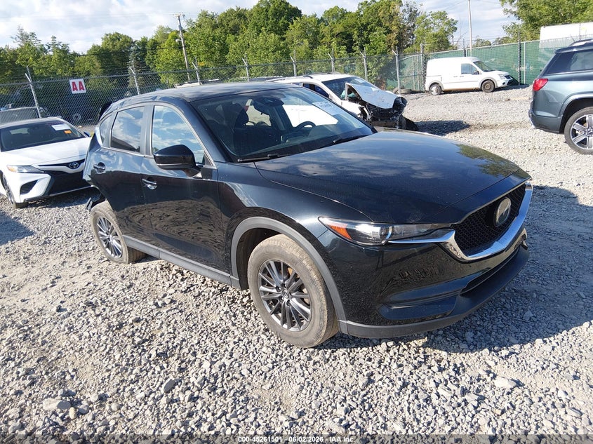 2019 Mazda Cx-5 VIN JM3KFBBM5K1665712 IAAI salvage auction — REAR END, Salvage Title, sold $25 on 2026-07-29 (photo 1)