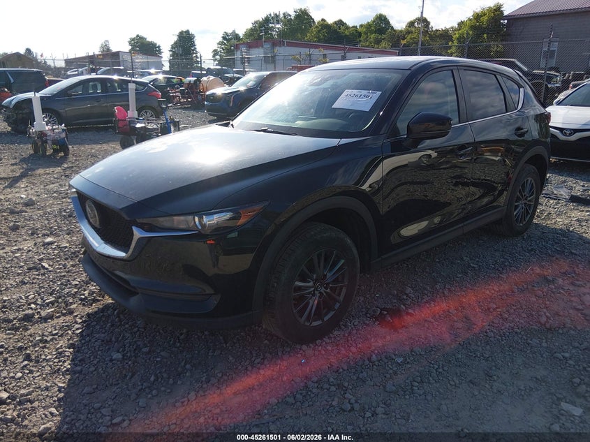 2019 Mazda Cx-5 VIN JM3KFBBM5K1665712 IAAI salvage auction — REAR END, Salvage Title, sold $25 on 2026-07-29 (photo 2)