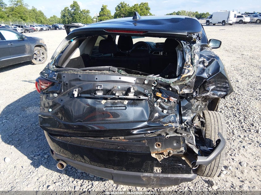 2019 Mazda Cx-5 VIN JM3KFBBM5K1665712 IAAI salvage auction — REAR END, Salvage Title, sold $25 on 2026-07-29 (photo 6)
