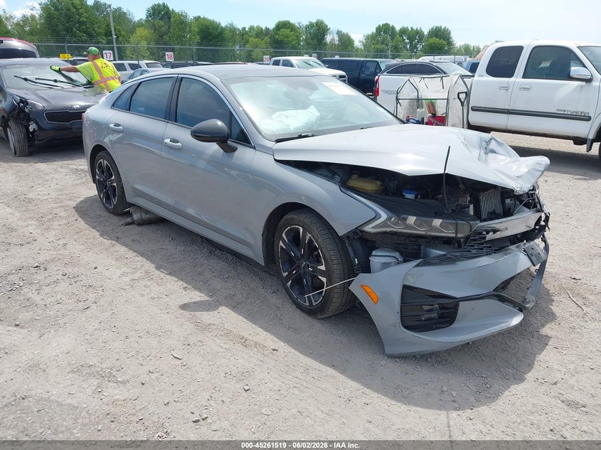 2023 Kia K5 VIN 5XXG64J23PG169314 IAAI salvage auction — FRONT END, Salvage Title, sold $4,175 on 2026-07-23 (photo 1)