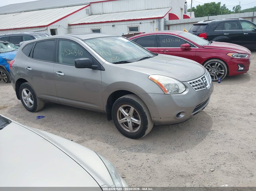 2010 Nissan Rogue VIN JN8AS5MV3AW147255 IAAI salvage auction — LEFT REAR, Salvage (Iowa), sold $700 on 2026-07-27 (photo 1)