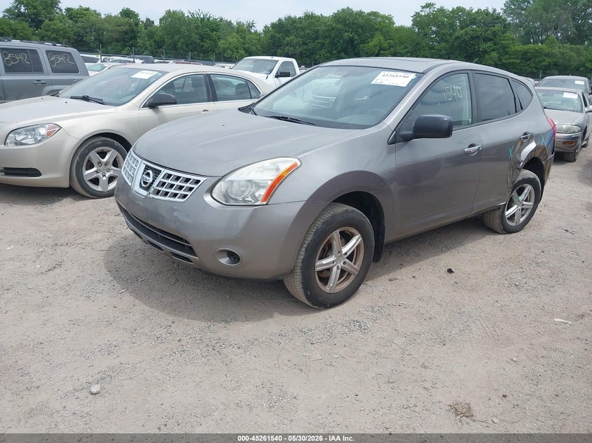 2010 Nissan Rogue VIN JN8AS5MV3AW147255 IAAI salvage auction — LEFT REAR, Salvage (Iowa), sold $700 on 2026-07-27 (photo 2)