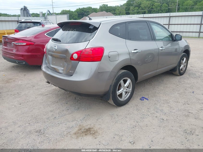 2010 Nissan Rogue VIN JN8AS5MV3AW147255 IAAI salvage auction — LEFT REAR, Salvage (Iowa), sold $700 on 2026-07-27 (photo 4)