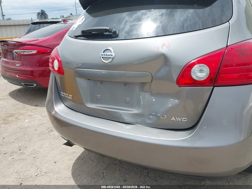2010 Nissan Rogue VIN JN8AS5MV3AW147255 IAAI salvage auction — LEFT REAR, Salvage (Iowa), sold $700 on 2026-07-27 (photo 6)