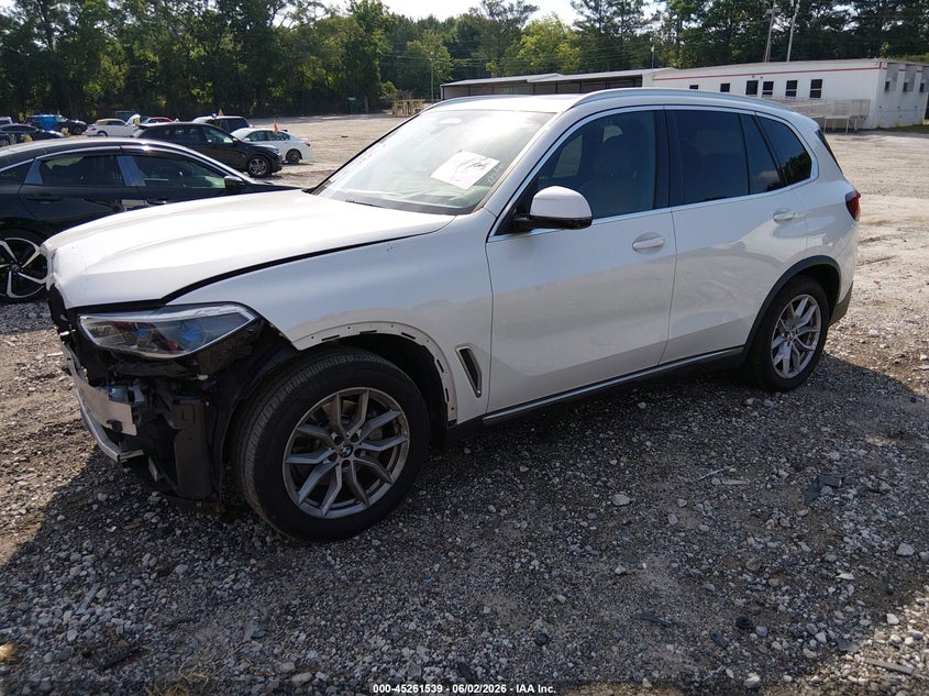2022 BMW X5 VIN 5UXCR4C09N9J59686 IAAI salvage auction — FRONT END, Salvage (Georgia), sold $19,500 on 2026-07-31 (photo 2)