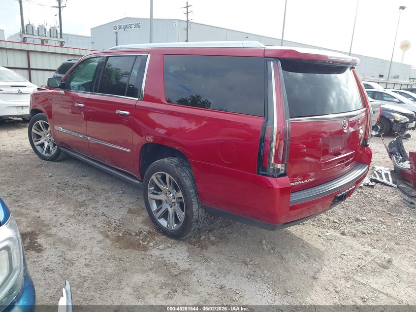 2015 Cadillac Escalade VIN 1GYS4JKJ3FR176984 IAAI salvage auction — FRONT END, Salvage Title, sold $4,200 on 2026-09-10 (photo 3)