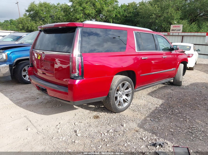 2015 Cadillac Escalade VIN 1GYS4JKJ3FR176984 IAAI salvage auction — FRONT END, Salvage Title, sold $4,200 on 2026-09-10 (photo 4)