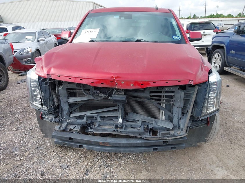 2015 Cadillac Escalade VIN 1GYS4JKJ3FR176984 IAAI salvage auction — FRONT END, Salvage Title, sold $4,200 on 2026-09-10 (photo 6)