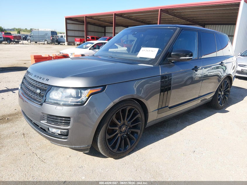 2016 Land rover RANGE ROVER VIN SALGS2EF9GA253106 IAAI salvage auction — NORMAL WEAR, Certificate Of Title (Nebraska), sold $4,350 on 2026-07-09 (photo 2)