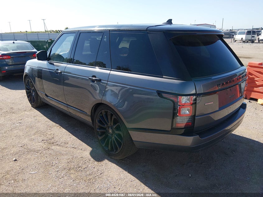 2016 Land rover RANGE ROVER VIN SALGS2EF9GA253106 IAAI salvage auction — NORMAL WEAR, Certificate Of Title (Nebraska), sold $4,350 on 2026-07-09 (photo 3)