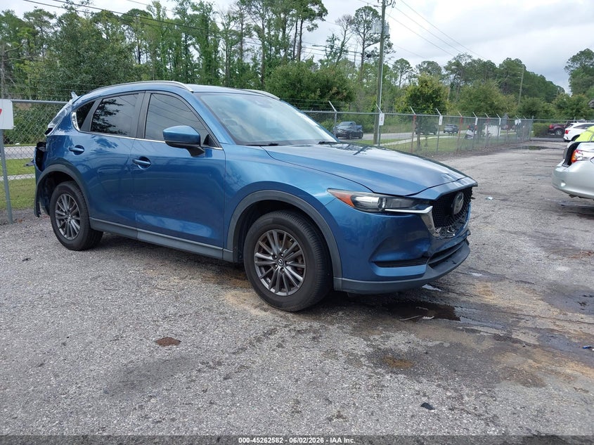 2019 Mazda Cx-5 VIN JM3KFBCM8K0619392 IAAI salvage auction — REAR END, Salvage Title, sold $2,550 on 2026-09-15 (photo 1)