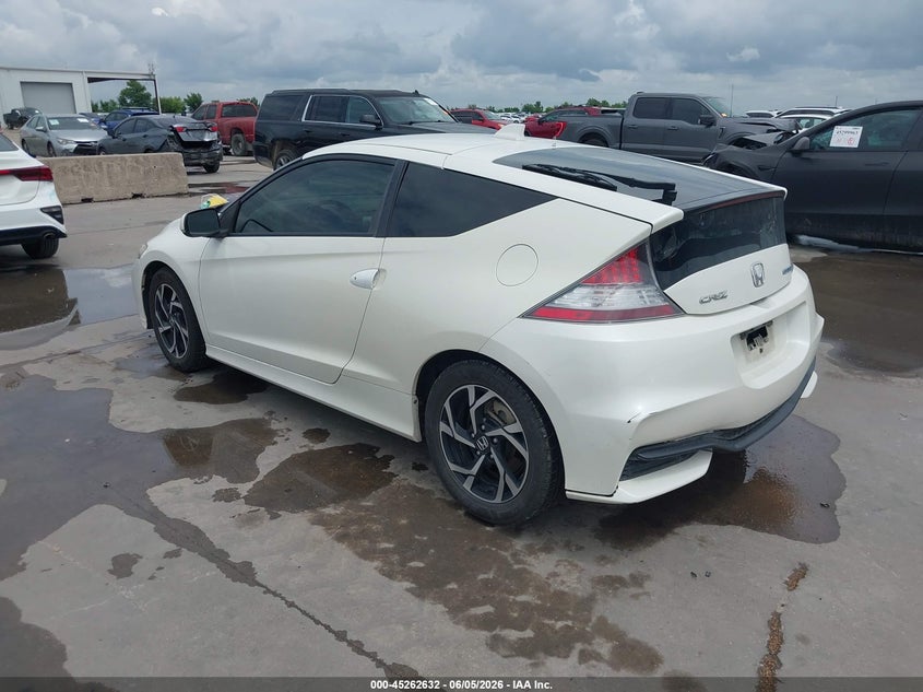 2016 Honda Cr-z VIN JHMZF1D67GS000441 IAAI salvage auction — HAIL, Salvage Title, sold $4,950 on 2026-07-22 (photo 3)