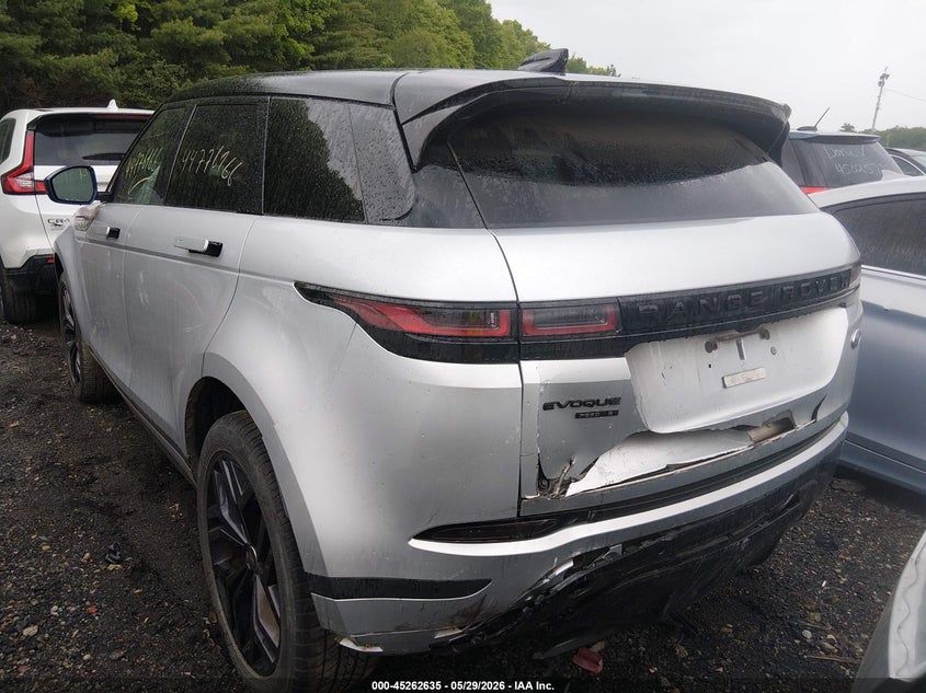 2020 Land rover Range rover evoque VIN SALZJ2FX6LH078933 IAAI salvage auction — REAR END, Salvage (Massachusetts), sold $10,025 on 2026-08-11 (photo 3)