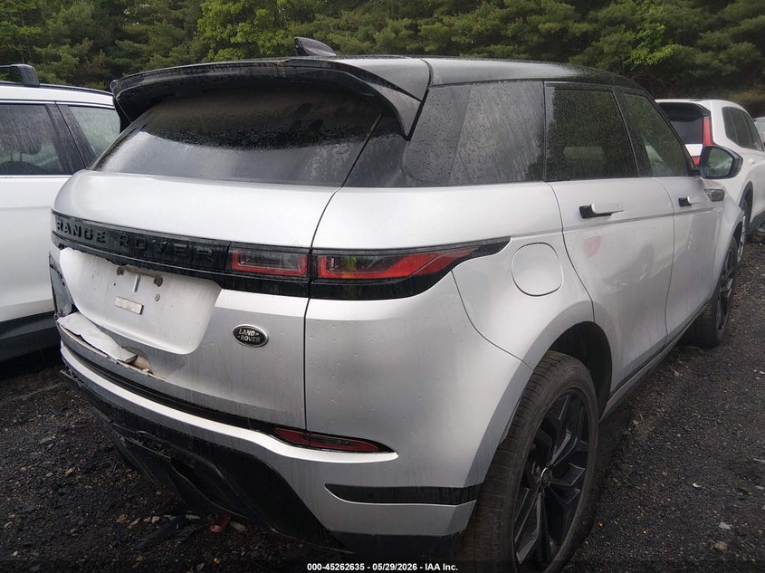 2020 Land rover Range rover evoque VIN SALZJ2FX6LH078933 IAAI salvage auction — REAR END, Salvage (Massachusetts), sold $10,025 on 2026-08-11 (photo 4)
