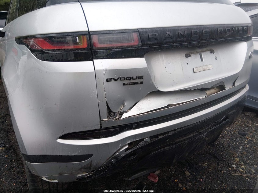 2020 Land rover Range rover evoque VIN SALZJ2FX6LH078933 IAAI salvage auction — REAR END, Salvage (Massachusetts), sold $10,025 on 2026-08-11 (photo 6)