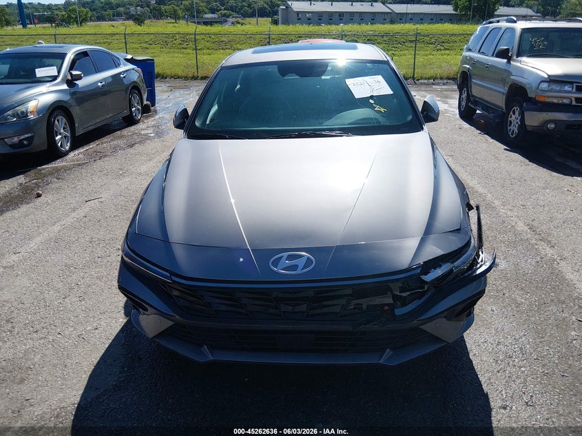 2024 Hyundai Elantra VIN KMHLN4DJXRU120527 IAAI salvage auction — LEFT FRONT, Salvage (Missouri), sold $7,475 on 2026-07-07 (photo 6)