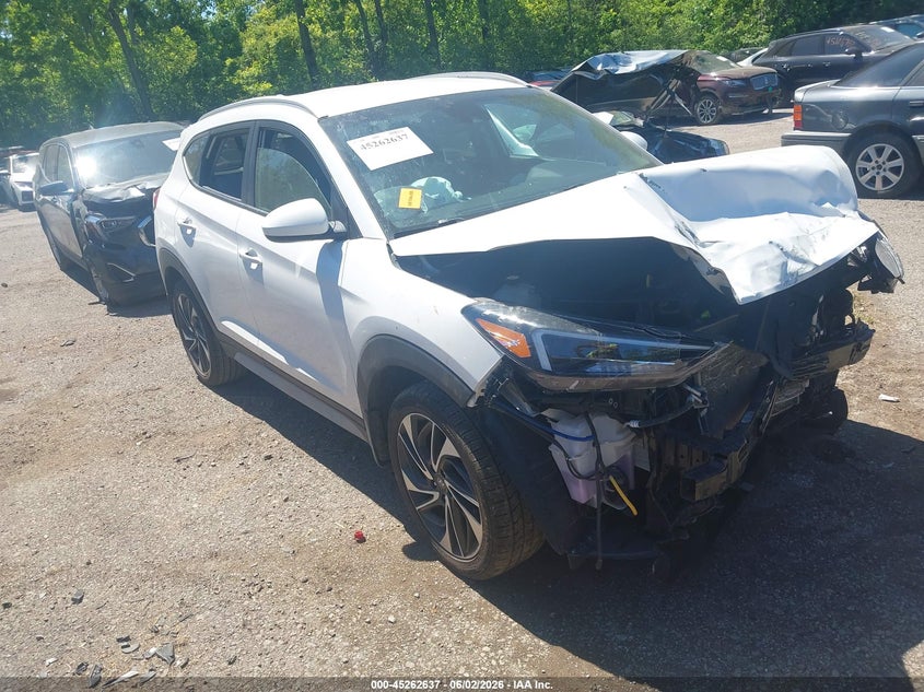 2020 Hyundai Tucson VIN KM8J33AL9LU181632 IAAI salvage auction — FRONT END, Salvage Title, sold $2,600 on 2026-07-07 (photo 1)