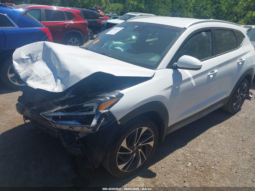 2020 Hyundai Tucson VIN KM8J33AL9LU181632 IAAI salvage auction — FRONT END, Salvage Title, sold $2,600 on 2026-07-07 (photo 2)