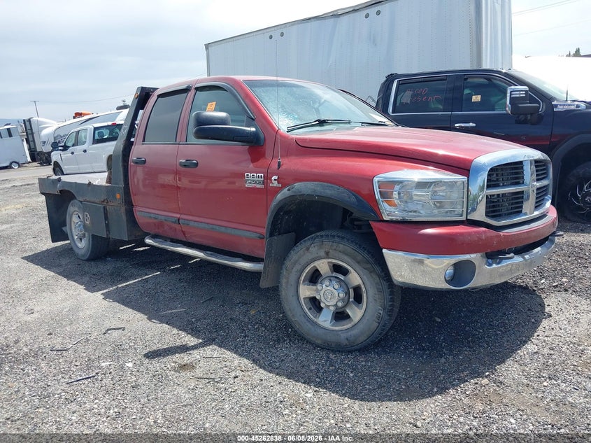 2007 Dodge Ram 2500 VIN 3D7KS28C77G746843 IAAI salvage auction — SIDE, Salvage (Utah), sold $3,250 on 2026-07-09 (photo 1)