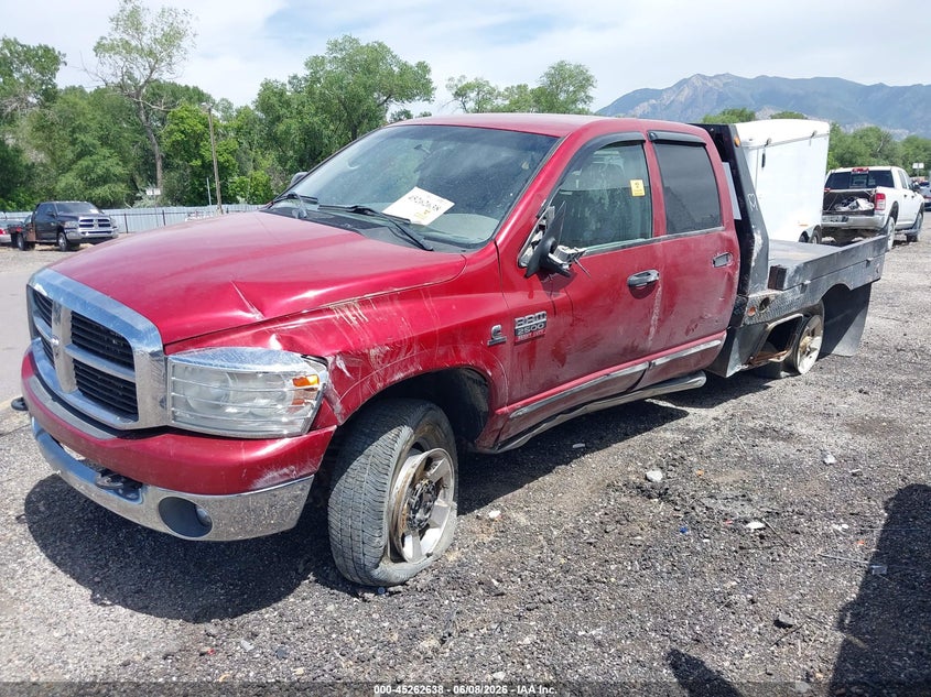 2007 Dodge Ram 2500 VIN 3D7KS28C77G746843 IAAI salvage auction — SIDE, Salvage (Utah), sold $3,250 on 2026-07-09 (photo 2)