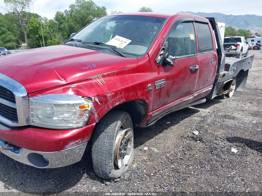 2007 Dodge Ram 2500 VIN 3D7KS28C77G746843 IAAI salvage auction — SIDE, Salvage (Utah), sold $3,250 on 2026-07-09 (photo 6)