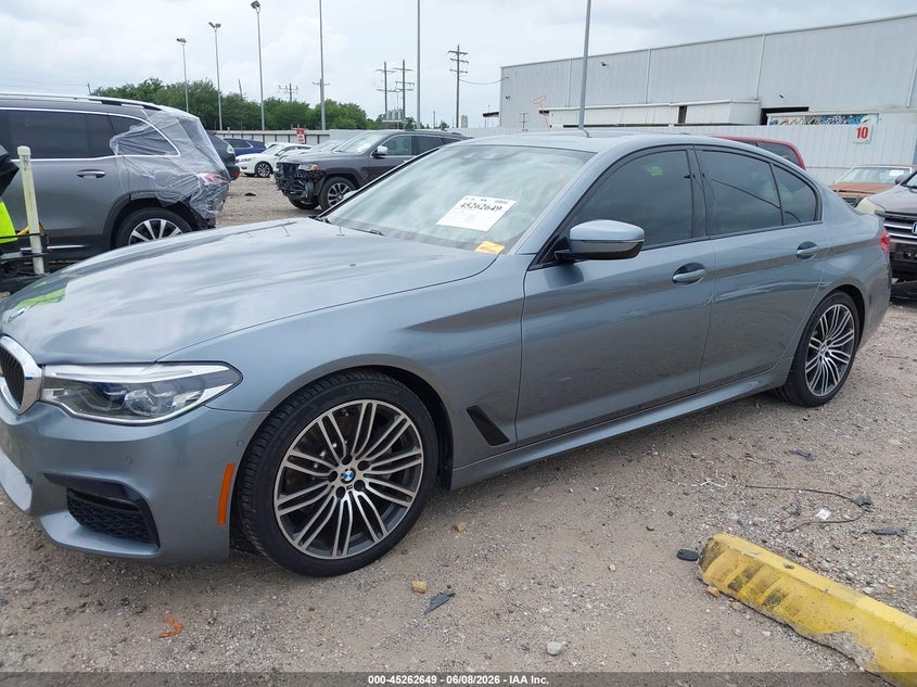 2019 BMW 5er VIN WBAJE5C53KWW11339 IAAI salvage auction — WATER/FLOOD, Salvage Title, sold $13,700 on 2026-08-20 (photo 6)