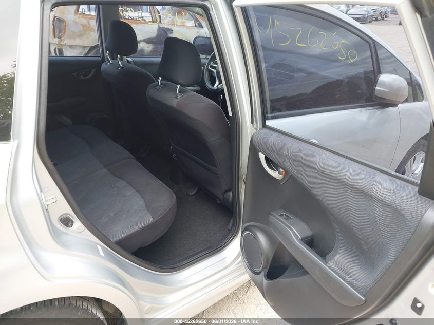2011 Honda Fit VIN JHMGE8H55BS004775 IAAI salvage auction — REAR END, Clear (Indiana), sold $775 on 2026-07-15 (photo 8)