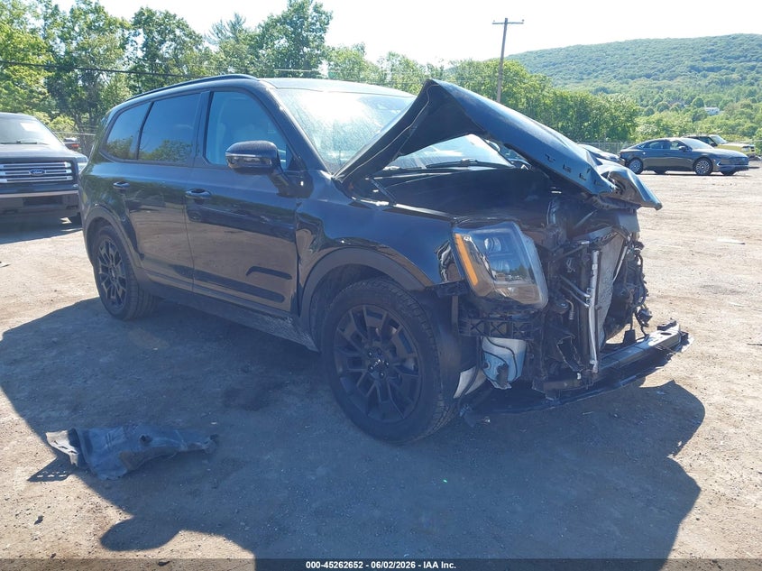 2022 Kia Telluride VIN 5XYP5DHC8NG296344 IAAI salvage auction — FRONT END, Salvage Title, sold $5,550 on 2026-07-23 (photo 1)