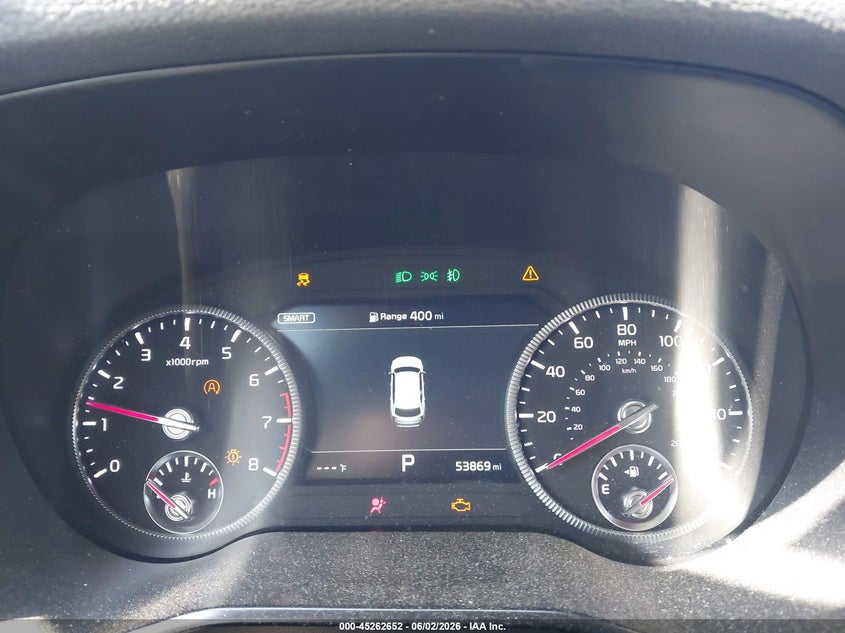 2022 Kia Telluride VIN 5XYP5DHC8NG296344 IAAI salvage auction — FRONT END, Salvage Title, sold $5,550 on 2026-07-23 (photo 7)