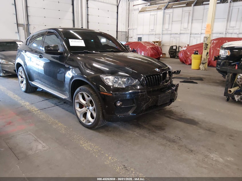 2014 BMW X6 VIN 5UXFG2C52E0H10969 IAAI salvage auction — LEFT FRONT, Salvage (Oregon), sold $3,825 on 2026-07-23 (photo 1)